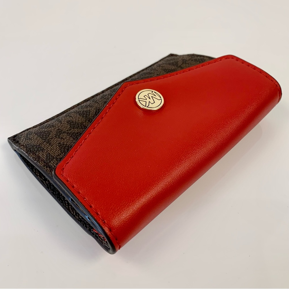 MICHAEL KORS Small Logo and Leather 3-in-1 Card Case - Picture 7 of 15